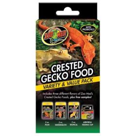 Zoo Med Crested Gecko Food Variety and Value Pack - 1 count