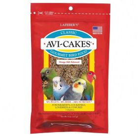 Lafeber Classic Avi-Cakes Gourmet Parakeet, Cockatiel & Conure Food - 8 oz
