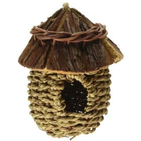 Prevue All Natural Fiber Indoor/Outdoor Wood Roof Nest - 1 count
