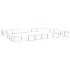 Dog Kennel Silver 678.1 ftÂ² Steel