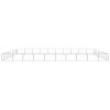 Dog Kennel Silver 861.1 ftÂ² Steel