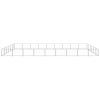 Dog Kennel Silver 581.3 ftÂ² Steel