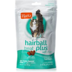 Hartz Hairball Remedy Plus Cat & Kitten Soft Chews